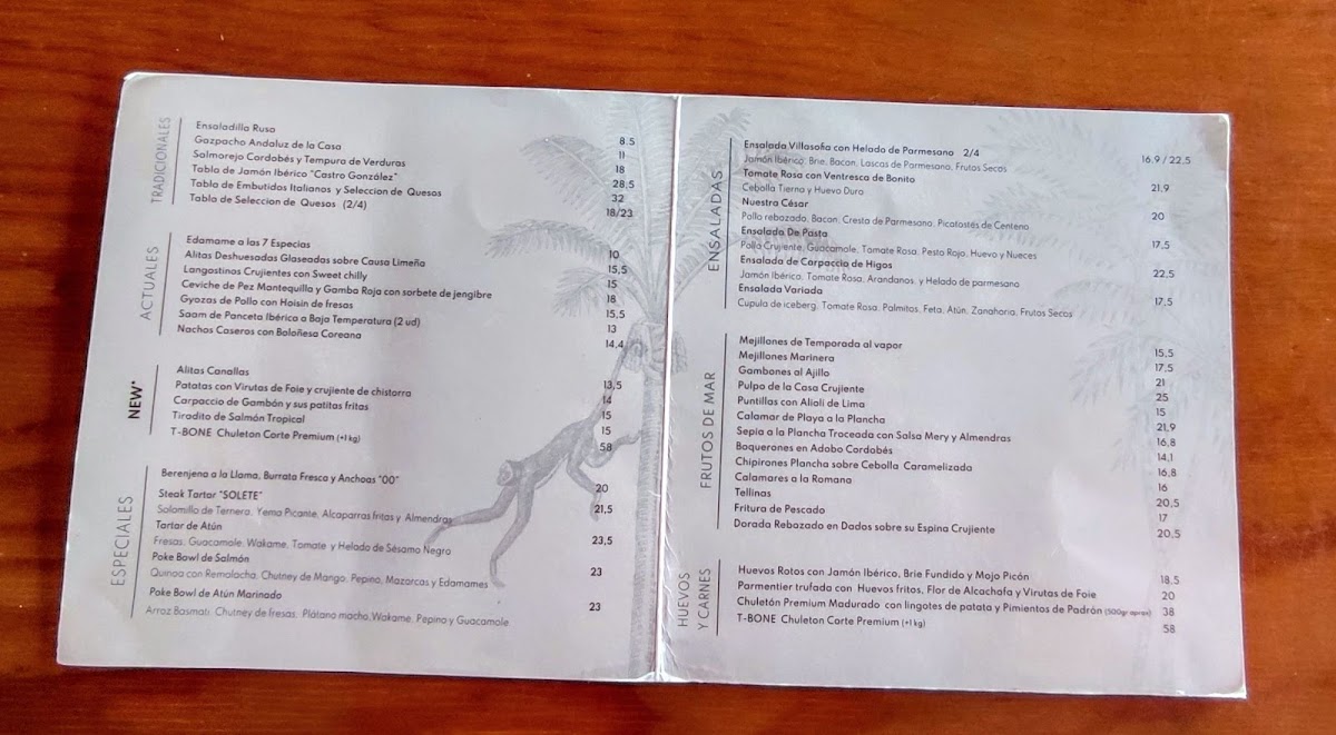 Villa Sofia Menu - Image 3